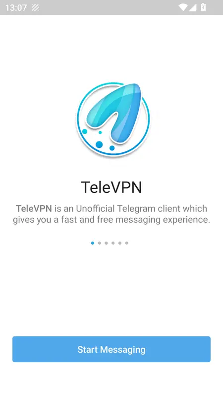 Скриншот интерфейса TeleVPN